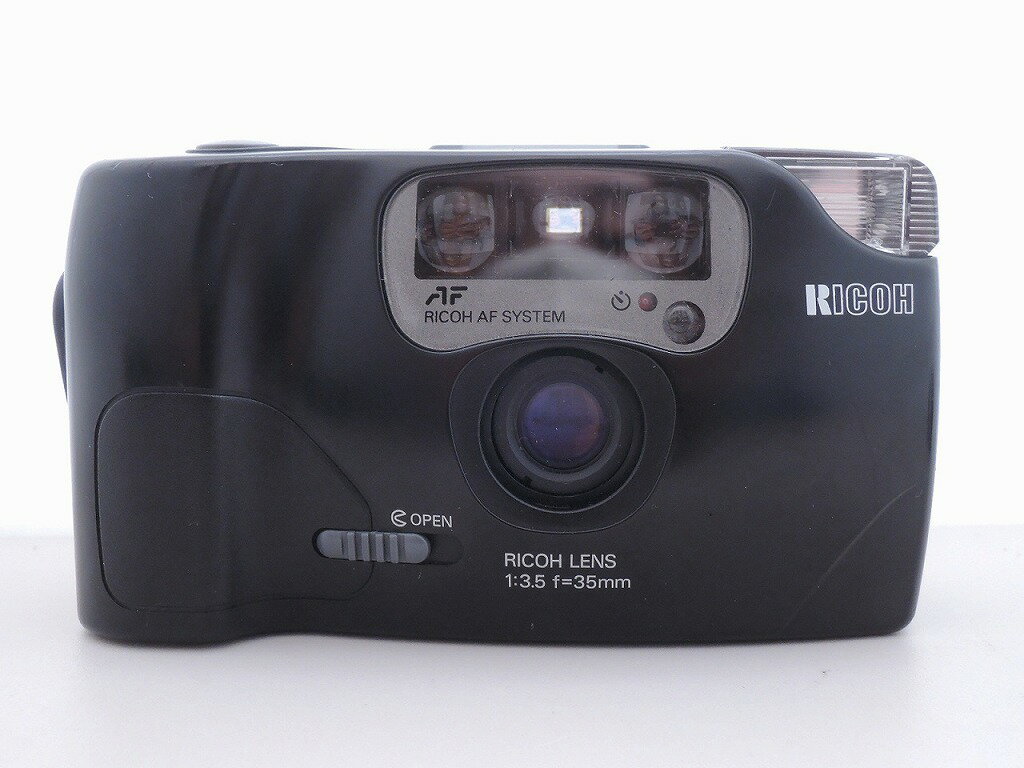 リコー RICOH コンパクトフィルムカメラ FF-9S DATE 【中古】