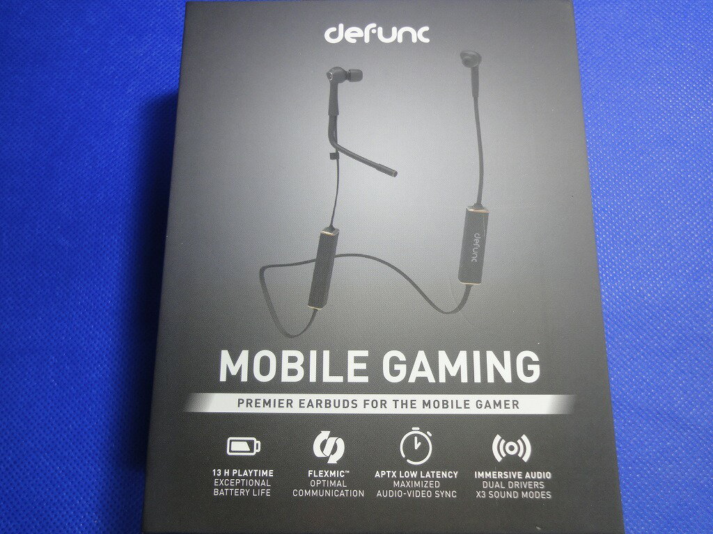 【期間限定セール】ディファンク DEFUNC Bluetoothイヤホン Mobile Gaming D0281 【中古】