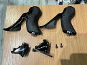 シマノ SHIMANO 油圧ディスクブレーキキャリパー+STIレバー ST-R7025/BR-7070 【中古】