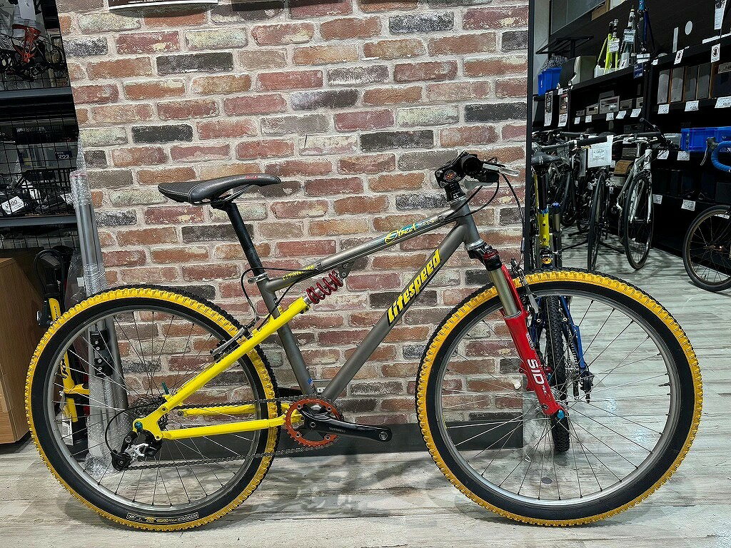 ライトスピード LITESPEED 【ヴィンテージ】 チタンフレームMTB Obed FS 【中古】