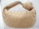 ボッテガヴェネタ BOTTEGA VENETA ミニ ジョディ ハンドバック アーモンド 【中古】