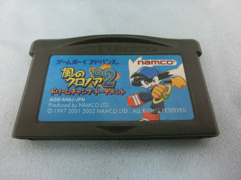 【期間限定セール】ナムコ namco GBAソフト 風のクロノアG2～ドリームチャンプ・トーナメント～ AGB-P-AN6J 【中古】