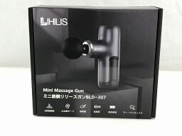 【未使用】 Lihilis Lihilis ミニ筋膜リリースガン ブラック BLD-307