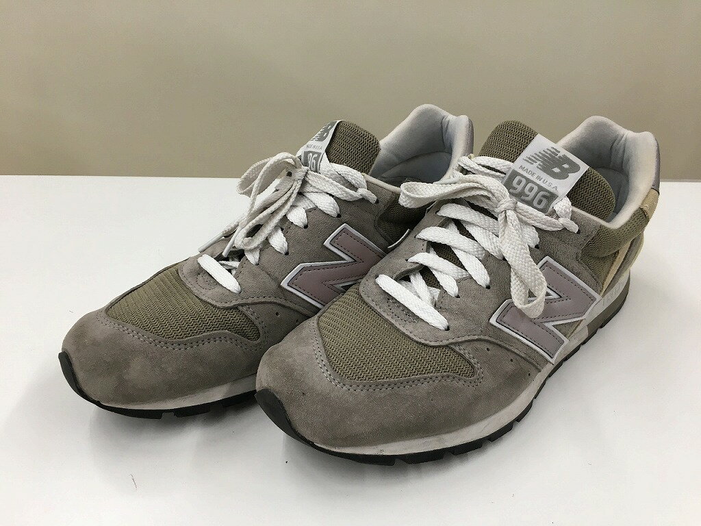 ˥塼Х new balance ʡNew Balance 996USA 28cm 졼 U996GR š