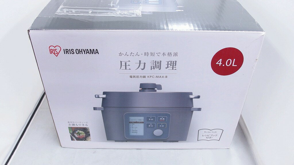 【未使用】 アイリスオーヤマ IRIS OHYAMA 未使用品 電気圧力鍋 KPC-MA4 KPC-MA4