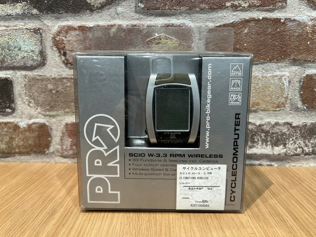 【全品ポイント10倍!要エントリー】【期間限定セール】シマノ SHIMANO サイクルコンピュータ SCIO W・3.3 【中古】