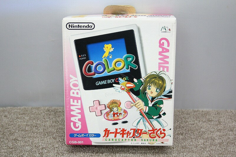 ニンテンドー Nintendo ゲームボーイカラー[カードキャプターさくら Ver.] CGB-S-CWPA 【中古】