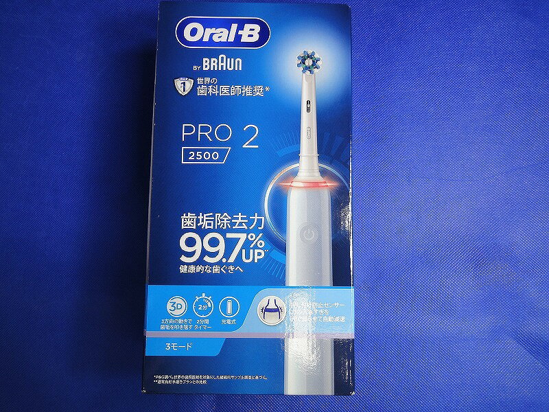 ygpz uE BRAUN duV Oral-B PRO2 D505.513.3 BL