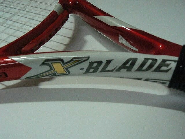 ブリヂストン BRIDGESTONE X-BLADE 25 Jr テニス 赤・白 【中古】