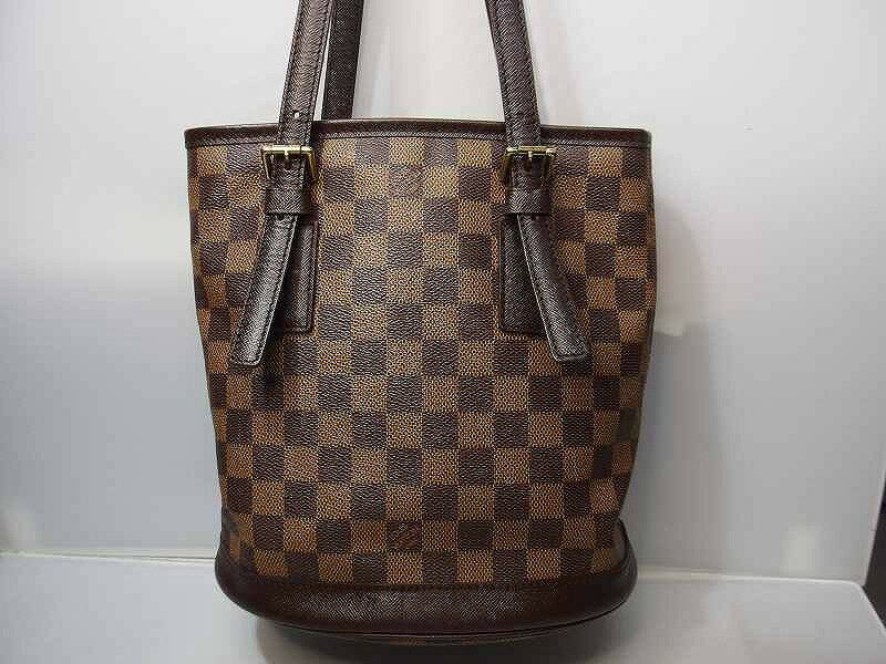 ルイ・ヴィトン LOUIS VUITTON マレ ダミエキャンバス ハンドバッグ ダミエ N42240 【中古】