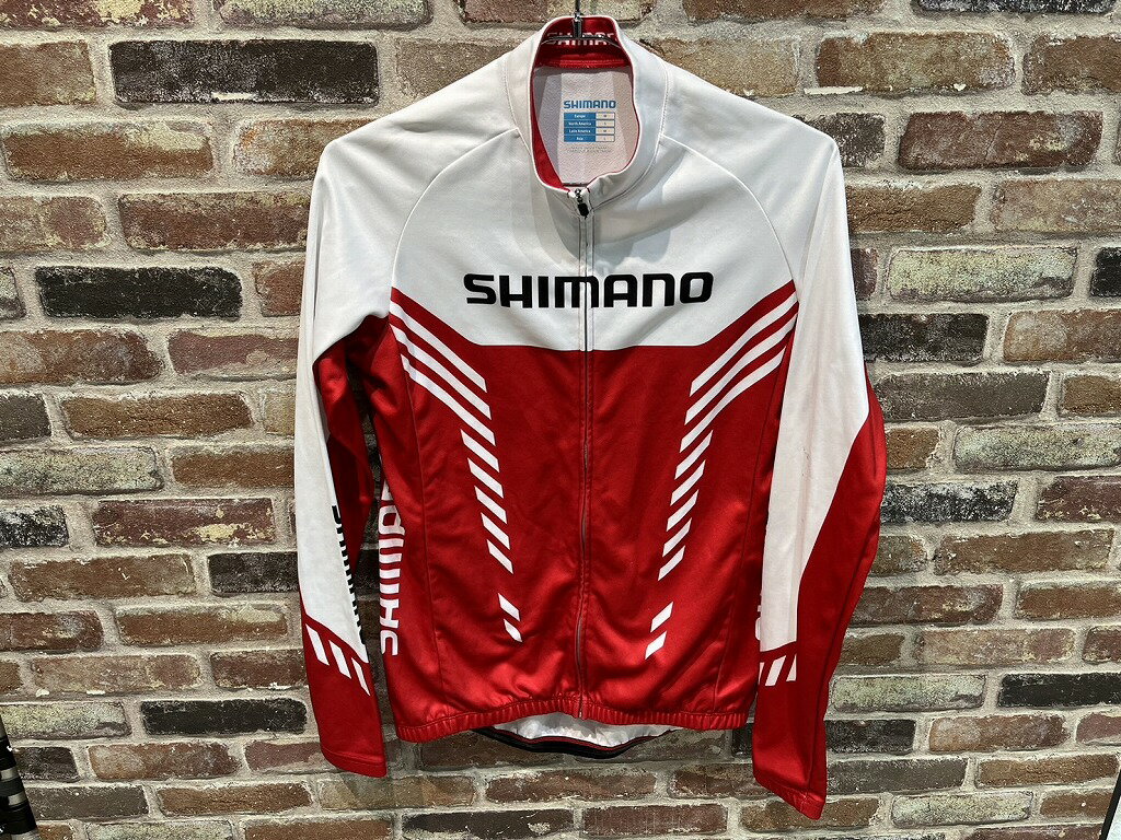 【期間限定セール】シマノ SHIMANO 長袖サイクルジャージ L 【中古】