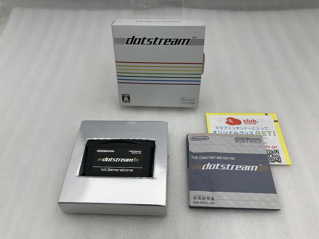 ニンテンドウ 任天堂 GBAソフト dotstream bitGenerations AGB-P-BVCJ 【中古】