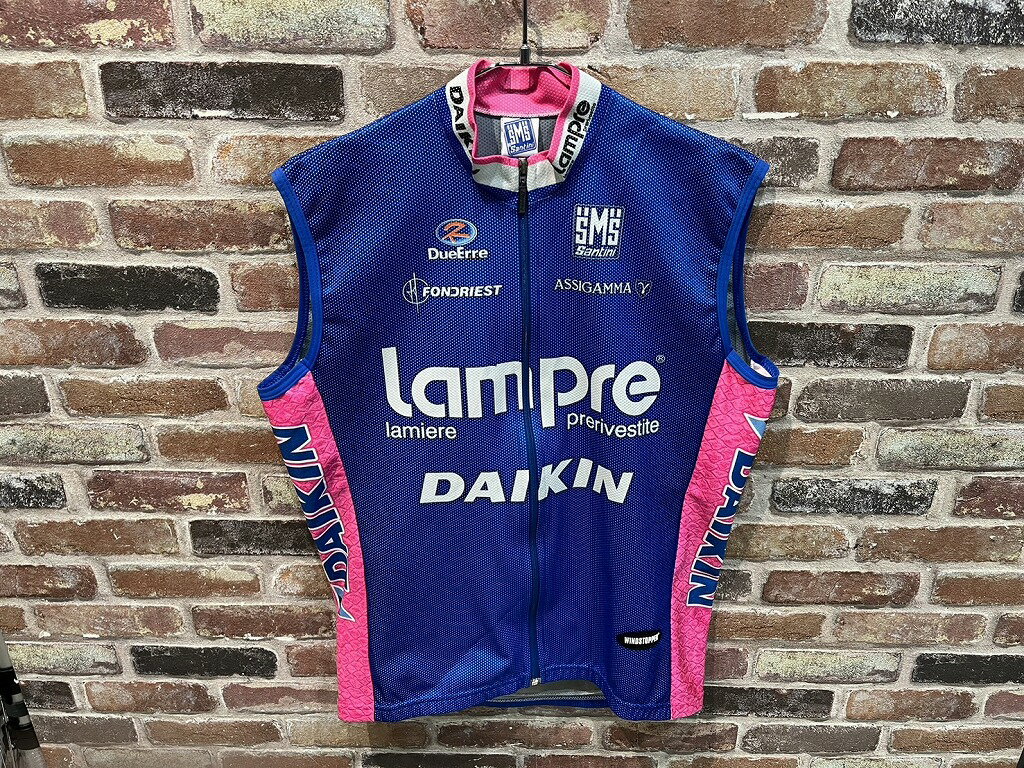 【期間限定セール】サンティーニ SANTINI サイクルベスト Lampre DAIKIN 【中古】