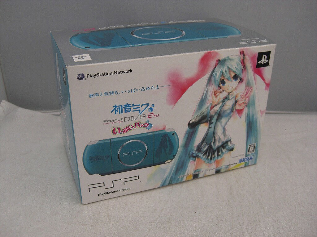 【欠品有り】 ソニー SONY PSP 初音ミク Project DIVA 2nd いっぱいパック 初音ミクエディション HSN-0039 【中古】