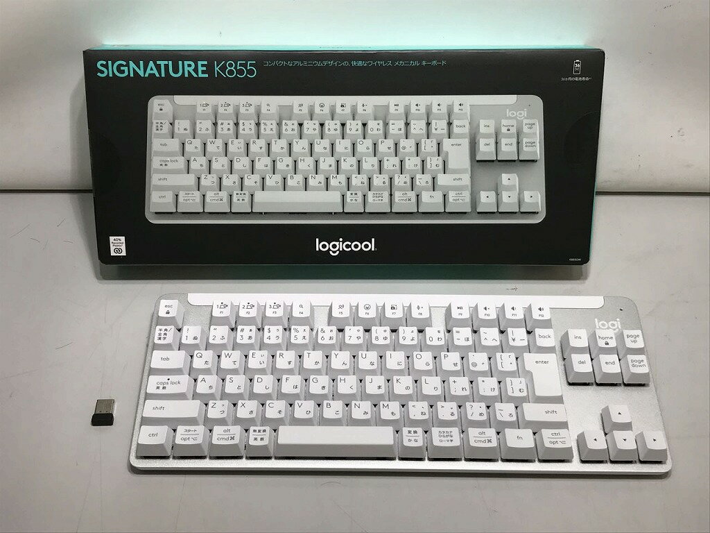 ロジクール Logicool 無線メカニカルキーボード SIGNATURE K855OW 【中古】