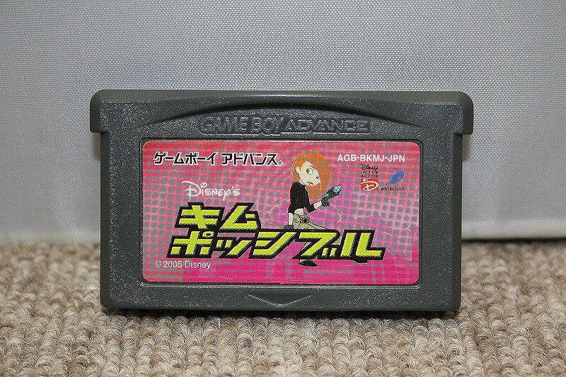 GBAソフト[キム・ポッシブル] AGB-BKMJ-JPN 【中古】