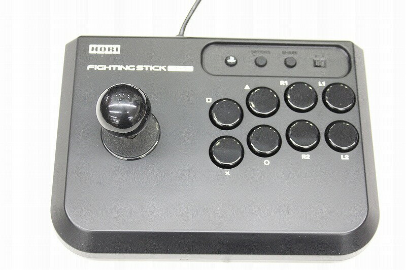 ホリ HORI アーケードコントローラー[本体のみ] ファイティングスティックmini PS4-091 【中古】