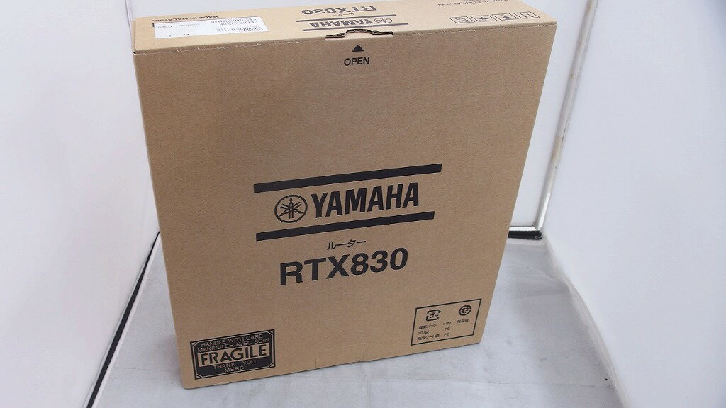 【未使用】 ヤマハ YAMAHA 未使用品 有線VPNルーター YAMAHA RTX830 RTX830