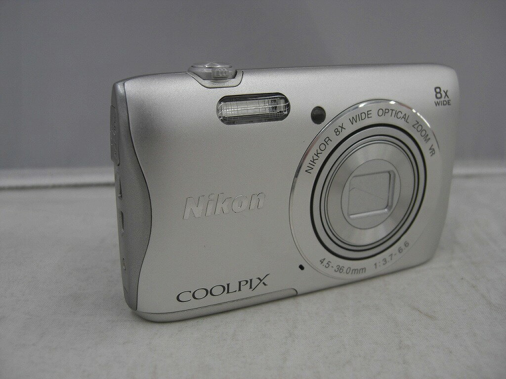 【欠品有り】 ニコン Nikon デジタルカメラ COOLPIX S3700 【中古】