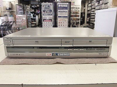 ソニー SONY VHS/HDD/DVD一体型レコーダ