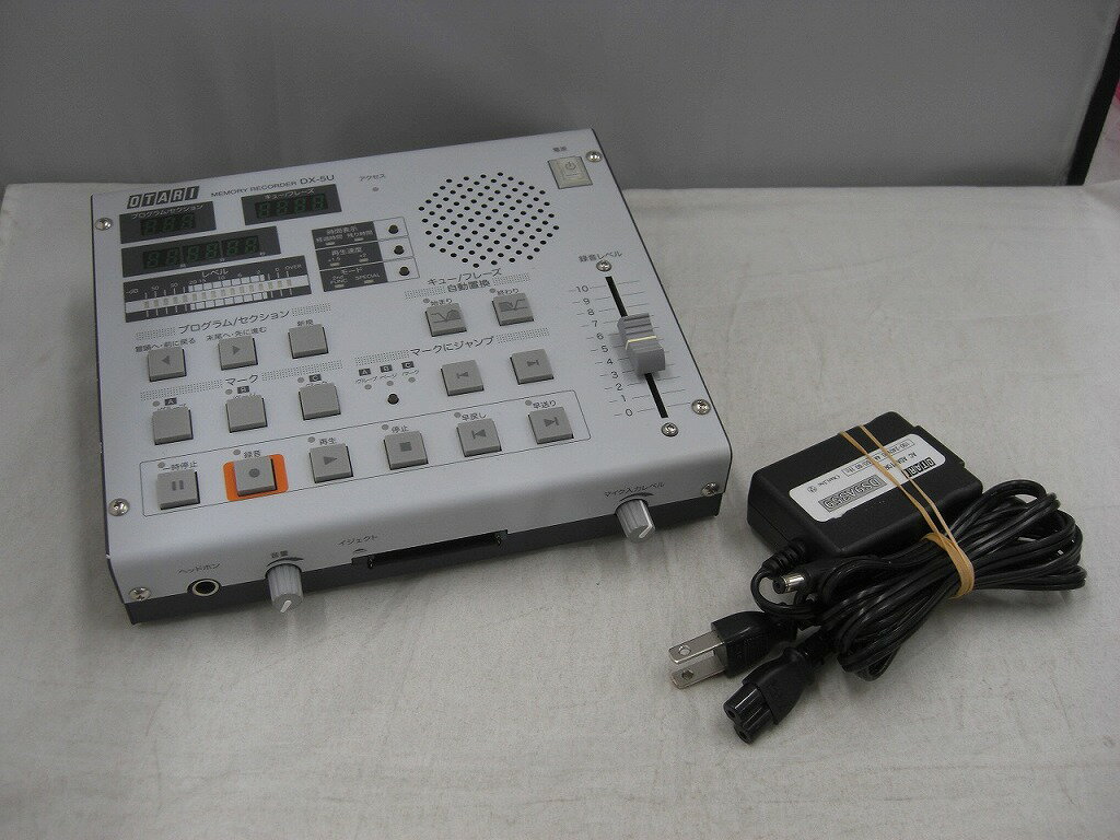 オタリ OTARI 【ジャンク品】 メモリディスクレコーダー DX-5U 【中古】