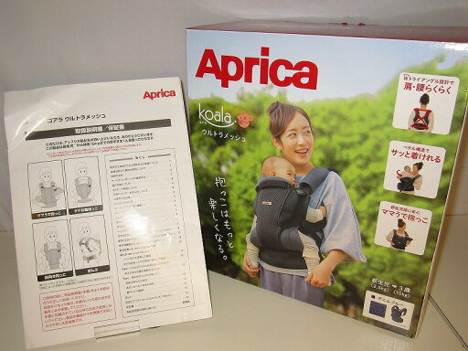 アップリカ Aprica koala(コアラ) ウルトラメッシュ 抱っこ紐 デニムブルー 2123840 【中古】 アップリカ Aprica koala(コアラ) ウルトラメッシュ 抱っこ紐 デニムブルー 2123840 【中古】