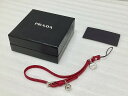 プラダ PRADA 携帯 スマホ ストラップ ペオニア 【中古】