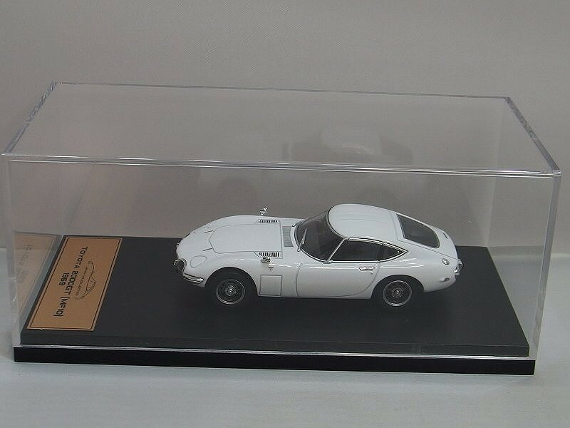 アシェットジャパンコレクション 1:43 トヨタ 2000 GT MF10 1969 ホワイト Hachette Japan Collection 1:43 T 【中古】