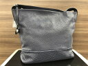 【期間限定セール】ニコリ NICOLI ワンショルダー2WAYバッグ ショルダーバッグ ネイビー系 レザー 【中古】
