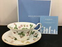 ウェッジウッド WEDGWOOD ワイルドストロベリー カップ&ソーサー 【中古】
