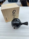 玉堂 18号窯変 丸形無地 急須 【中古】