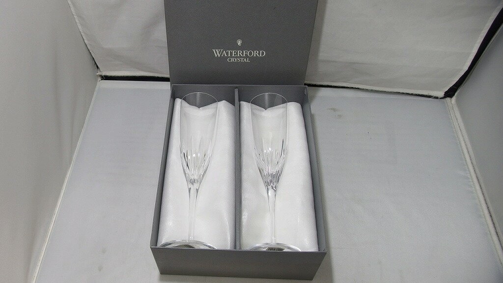 【全品ポイント10倍！要エントリー】【期間限定セール】ウォーターフォード クリスタル WATERFORD CRYSTAL ウォーターフォード クリスタル ペアグラス 【中古】
