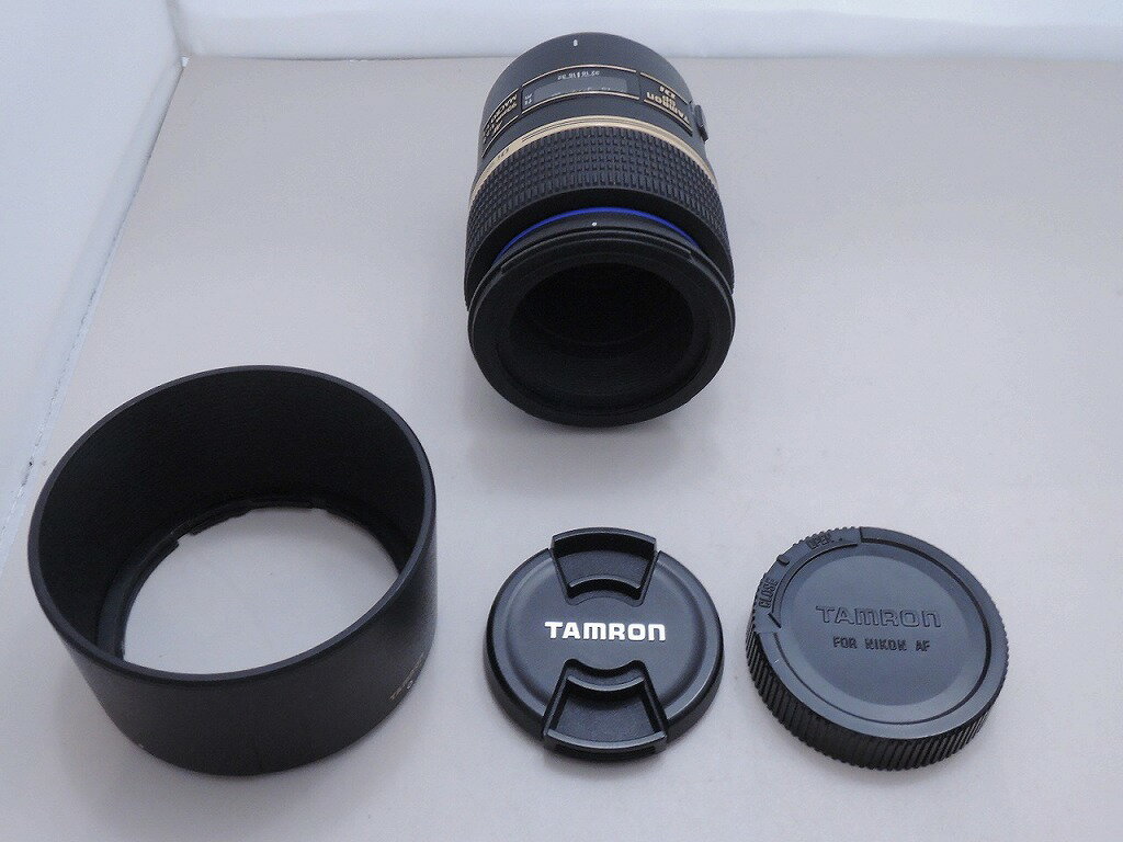 【6/22(日)20時〜全品ポイント10倍！要エントリー！】タムロン TAMRON Fマウント フルサイズ レンズ SP AF 90mm f2.8 Di MACRO 1：1 【中古】