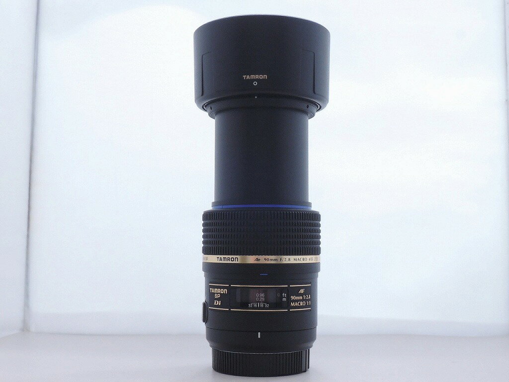 【6/22(日)20時〜全品ポイント10倍！要エントリー！】タムロン TAMRON Fマウント フルサイズ レンズ SP AF 90mm f2.8 Di MACRO 1：1 【中古】