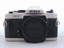 【期間限定セール】ニコン Nikon フィルム一眼レフカメラ ボディ FM10 【中古】