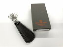 BROOKLYN TOKYO キーホルダー キーリング キーチェーン 靴ベラ メンズ シルバー×ブラウン レザー 【中古】