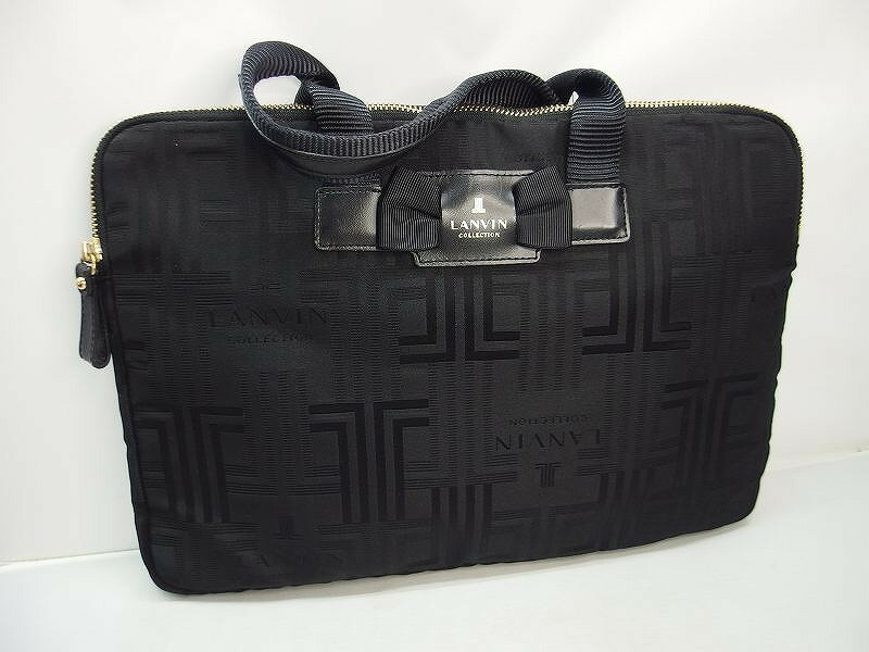 【全品ポイント10倍！要エントリー】【期間限定セール】ランバン LANVIN 薄マチ手提げバッグ【サンマー..