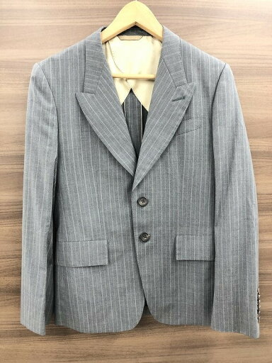 ポールスミス Paul Smith GUABELLO ストライプスーツ セットアップ グレー SU-J0524-01 【中古】 ポールスミス Paul Smith GUABELLO ストライプスーツ セットアップ グレー SU-J0524-01 【中古】