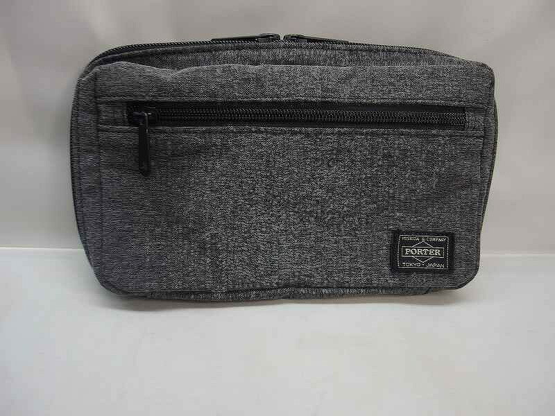 【全品ポイント10倍！要エントリー】【期間限定セール】ポーター PORTER ショルダーバッグ/GRY/691-19623/ファンクション 【中古】