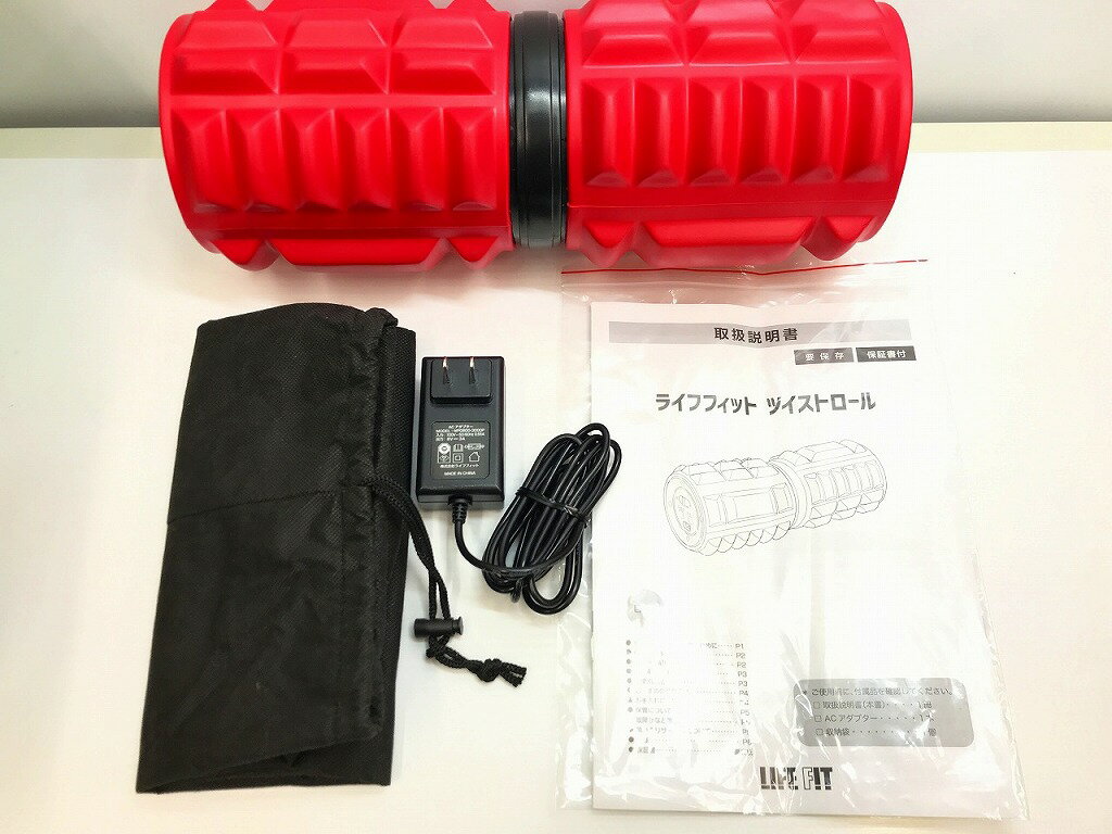ライフフィット ライフフィット ツイストロール ダイエット 健康 レッド Fit009 【中古】