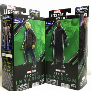 【6/22(日)20時〜全品ポイント10倍!要エントリー!】【未使用】 ハズブロ Hasbro フィギュア NICK FURY ニック/TALOS タロス「シークレット・インベージョン」 MARVELマーベル・レジェンド MCUシリーズ 6インチ