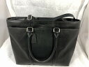 【期間限定セール】コーチ COACH 2wayビジネスバッグ ブラック 【中古】