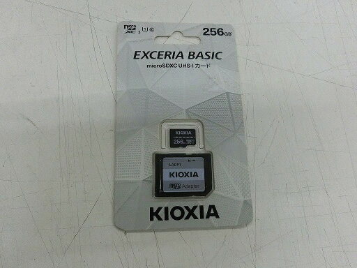 【ポイント10倍!要エントリー!】【期間限定セール】【未使用】 キオクシア KIOXIA microSDカード 256GB ブラック KCA-MC256GS 【ポイント10倍!要エントリー!】【期間限定セール】【未使用】 キオクシア KIOXIA microSDカード 256GB ブラック KCA-MC256GS