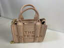 マークジェイコブス MARC JACOBS ザ レザー ナノ トート バッグチャーム 牛革 ローズ(ピンク系) 2F3SCP005S07 【中古】