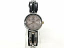 セイコー SEIKO 腕時計 アナログウォッチ ソーラー電波式 シルバー 文字盤/ピンク系 5N0072 【中古】
