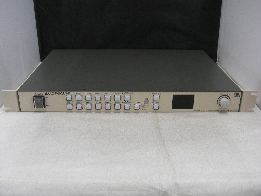【全品ポイント10倍!要エントリー】【期間限定セール】イメージニクス IMAGENICS マルチシグナルマトリックススイッチャー SL-U62/IL 【中古】