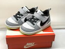 ナイキ NIKE COURT BOROUGH LOW PSV(コートバーロウLOW PSV) スニーカー 870029-104 【中古】