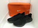 ナイキ NIKE Revolution 5 ランニングシューズ 28.5cm ブラック BQ3204-001 【中古】