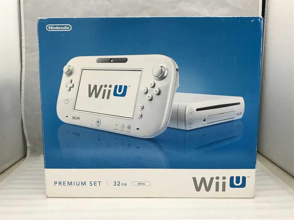 【6/22(日)20時〜全品ポイント10倍！要エントリー！】ニンテンドウ 任天堂 Wii U プレミアムセット(32GB) ホワイト WUP-S-WAFC 【中古】