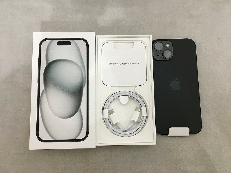【12/4(木)20時〜全品ポイント10倍！要エントリー！】【期間限定セール】アップル Apple iPhone15 256GB 国内版SIMフリー ブラック MTMN3J/A 【中古】